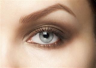 Womans Blue Eye