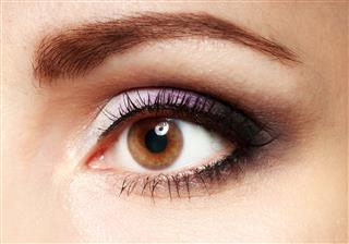 Eye With Long Eyelashes