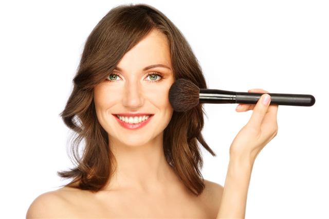 Woman Applying Make Up