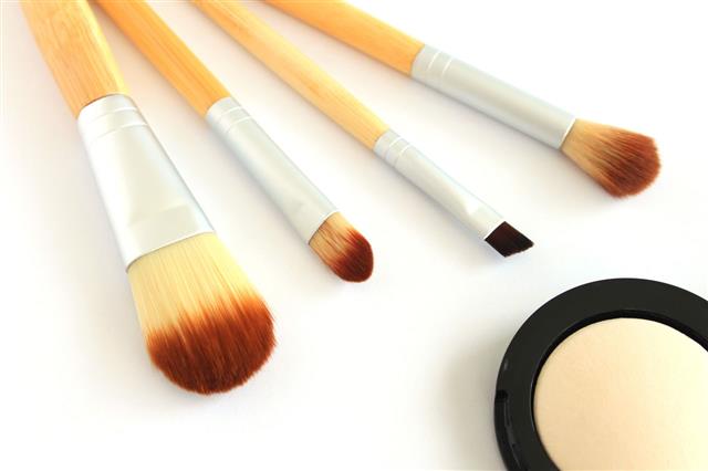 Makeup Brush And Eye Shadow