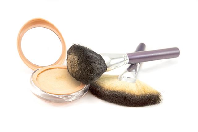 Make Up Powder And Brushes