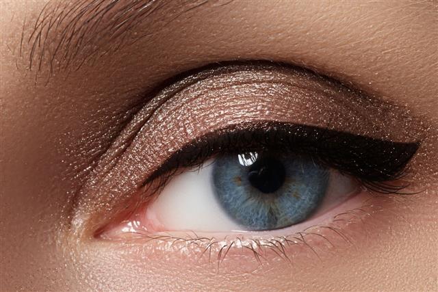 Eye With Sexy Black Liner