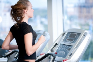 Woman doing exercise