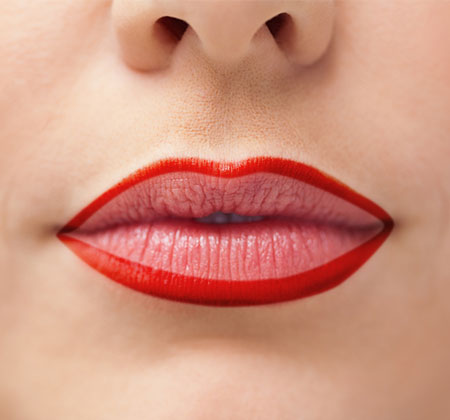Chola Makeup Lips