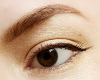 Brown eyeliner