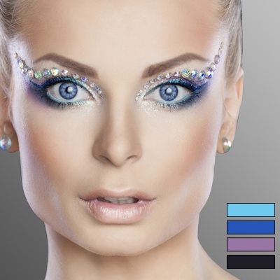 Electric Blue Azure eyeshadow