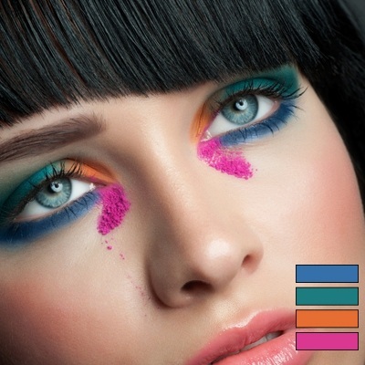 Imperial Blue eyeshadow