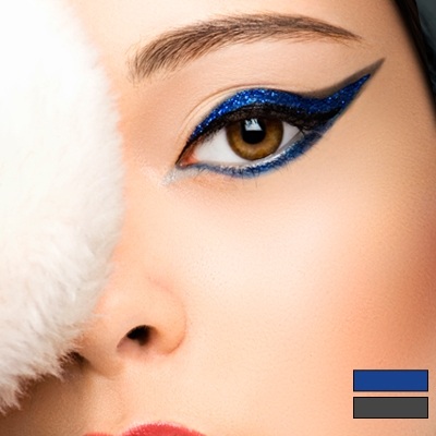 Persian Blue eyeshadow