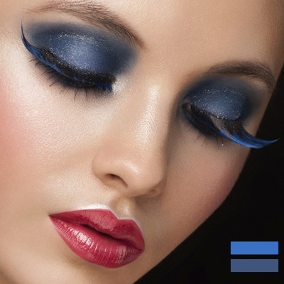 Violet Blue eyeshadow