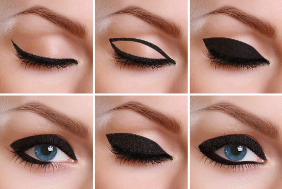 Steps for Applying Bold and Thick Eyeliner