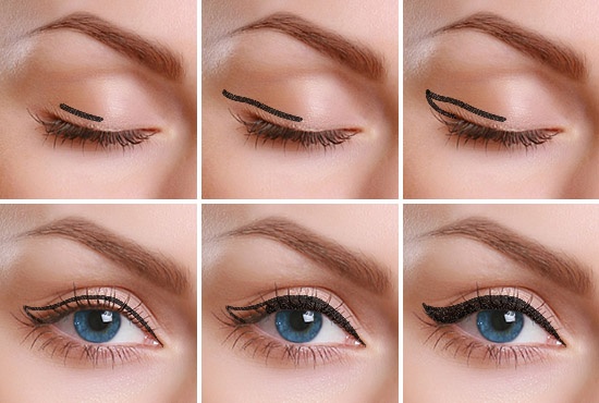 Steps for Applying Cat Eyeliner