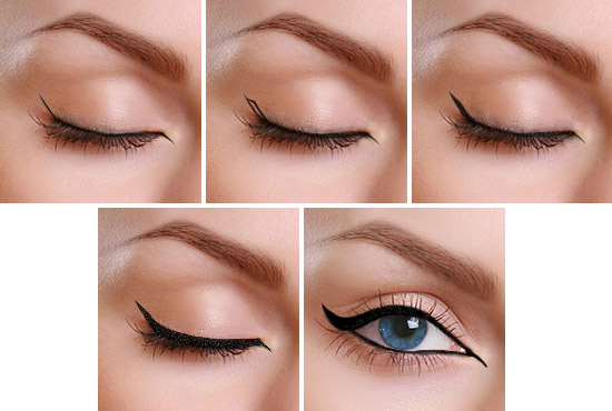 Steps for Applying Double-sided Cat Eyeliner