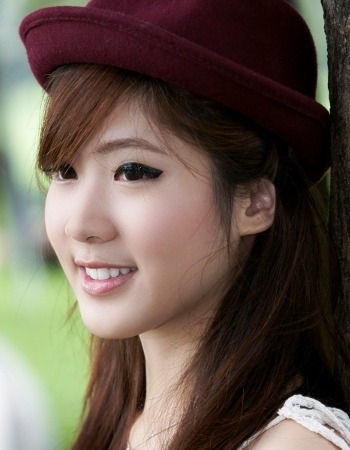 Hipster Woman with Thick Eyeliner