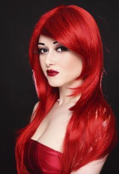 red hair