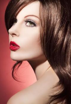 red lip