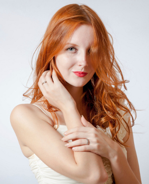 Ginger Red-haired Girl