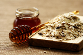 Oatmeal and Almond Oil