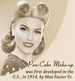 History of Max Factor Pan-Cake Make-up