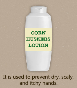 Uses of Corn Huskers Lotion