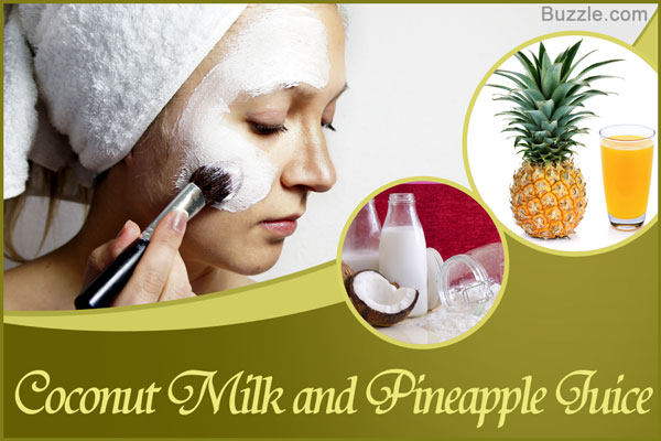 Coconut Milk and Pineapple Juice