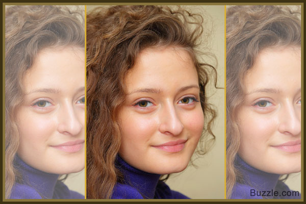Portrait of the young girl