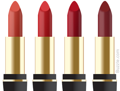 red shade lipstick