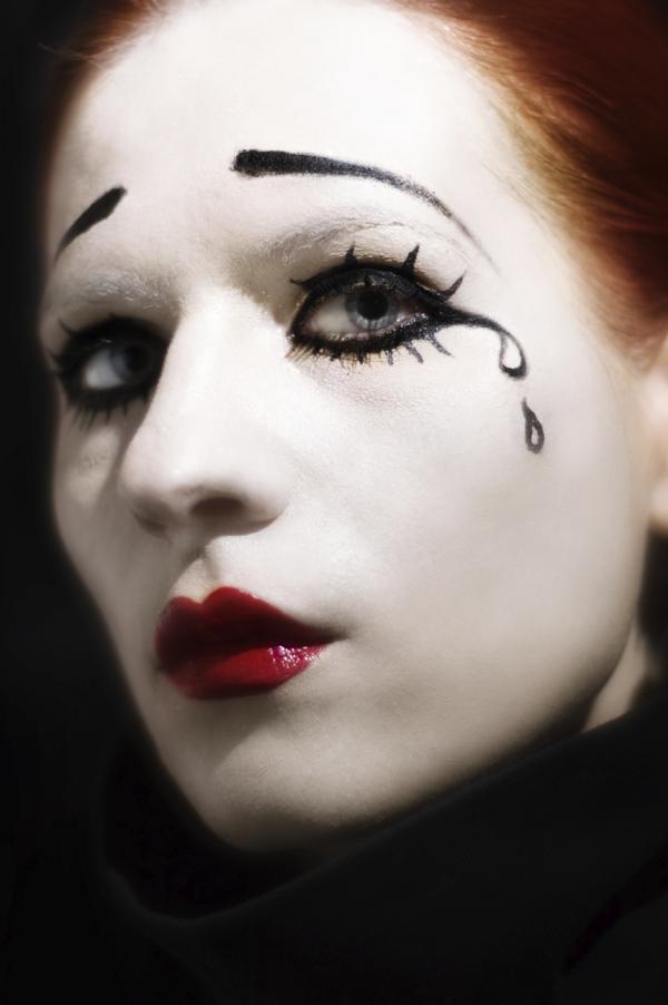 Teardrops on Cheek