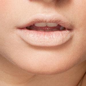 Apply Foundation over Clean Lips