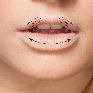 Apply Lip Liner over Lips